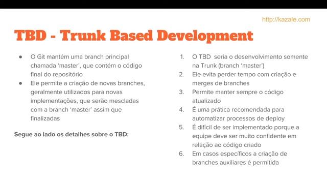 TBD – Trunk Based Development – Curso básico Git e GitHub – parte 17/17 смотреть онлайн