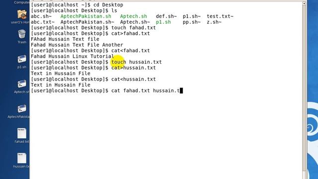 Linux CAT, CP command to create, copy and join смотреть онлайн