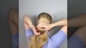 ПРОСТОЙ СПОСОБ ЗАКОЛОТЬ ВОЛОСЫ КРАБОМ ? The easiest way to do perfect claw clip hairstyle ?