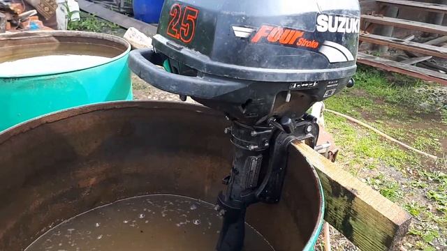 Suzuki 2DF провалы замена карбюратора... смотреть онлайн