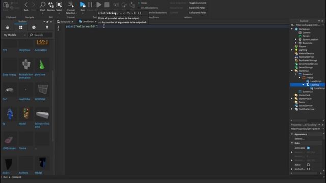КАК СДЕЛАТЬ ЭКРАН ЗАГРУЗКИ В ROBLOX STUDIO #гайды смотреть онлайн