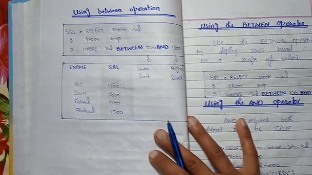 Restricting and Sorting Data | Oracle | SQL | Database system In Hindi & Urdu смотреть онлайн