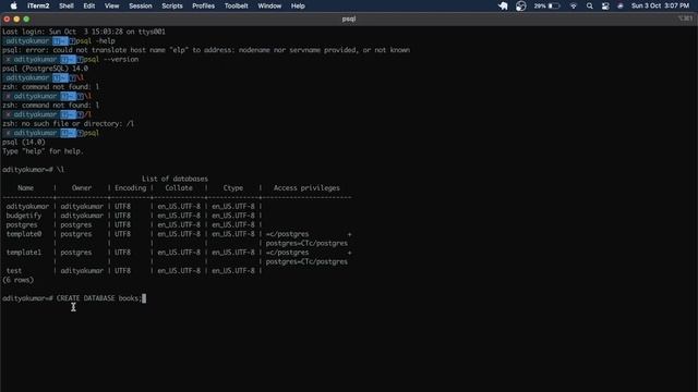 Introduction to PostgreSQL смотреть онлайн