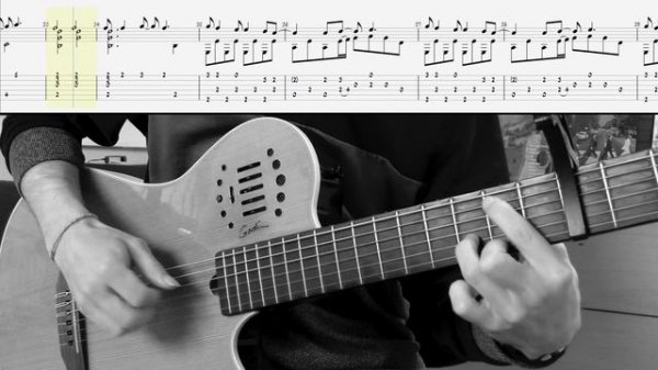 No Surprises - Radiohead (Fingerstyle guitar + TAB)