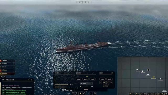 'Sakura Rising'. War on the Sea IJN Pacific Mod Campaign. Part 1. смотреть онлайн