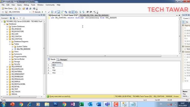 Belajar SQL - Query Select Distinct смотреть онлайн