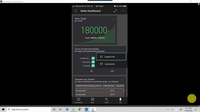 Exploring Power BI App on itunes store смотреть онлайн