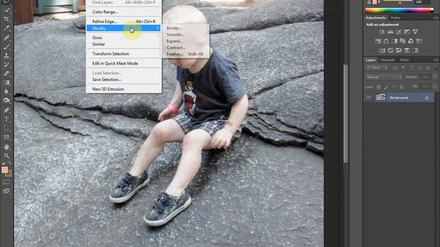 Remove any thing with magic tools in Adobe Photoshop CS6. смотреть онлайн
