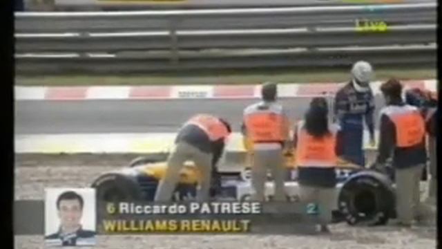 riccardo patrese off 1992 portugese gp.wmv смотреть онлайн