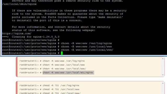 Setup Web Server NGINX on FreeBSD 13.2 Stable смотреть онлайн