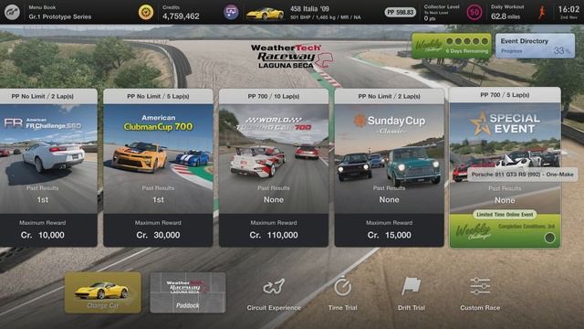 SPEC II - Gran Turismo 7 Update 1.40 смотреть онлайн