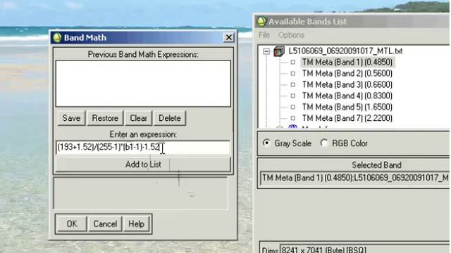 Radiometric calibration using band math in ENVI to calculate at sensor radiance смотреть онлайн
