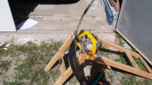 Ветрогенератор из шагового двигателя. Работает или обман?