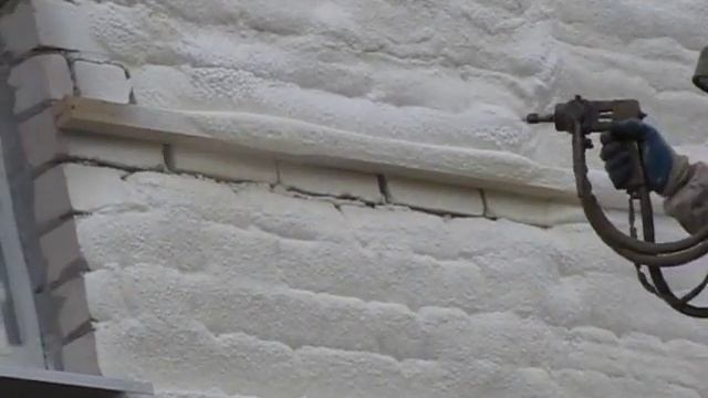 Напыление пенополиуретана смотреть онлайн