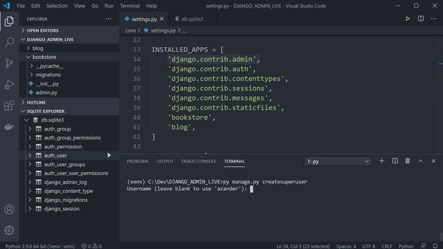 Accessing the Django Admin and Initial Overrides - Django Admin Series - Part 2 смотреть онлайн