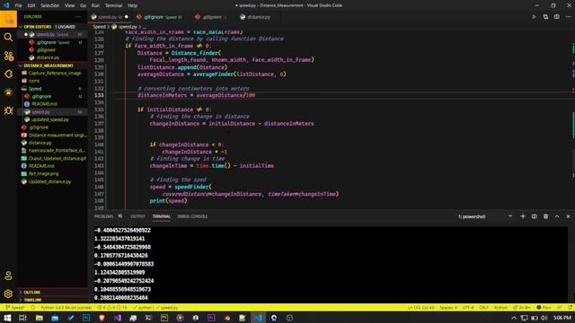 Speed and Distance Estimation using Opencv python смотреть онлайн
