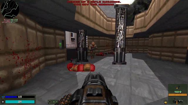 DOOM+ V1.2.2 | Brutal Doom v22 BETA 2 | E1M1-E1M3 + E1S1 смотреть онлайн