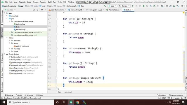 How to call API service in Android Kotlin using Retrofit смотреть онлайн