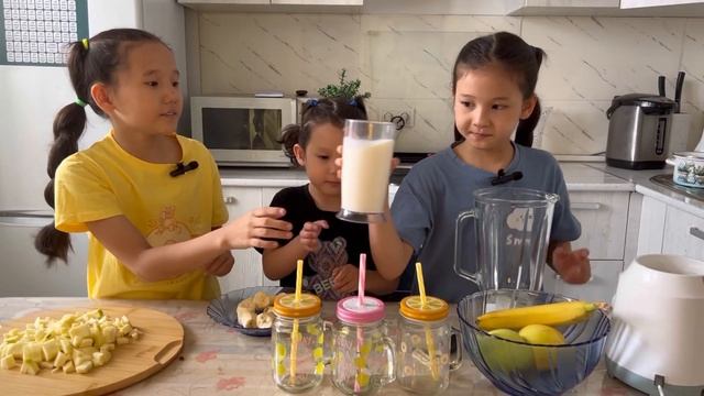Смузи за 5 минут, молочный смузи, смузи для детей июня 2023 г. смотреть онлайн