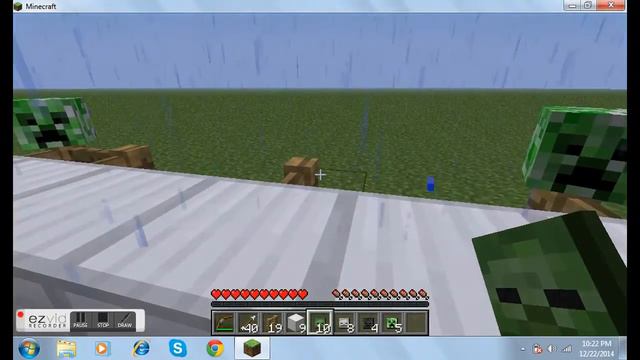 Minecraft How to make an archery trainer смотреть онлайн