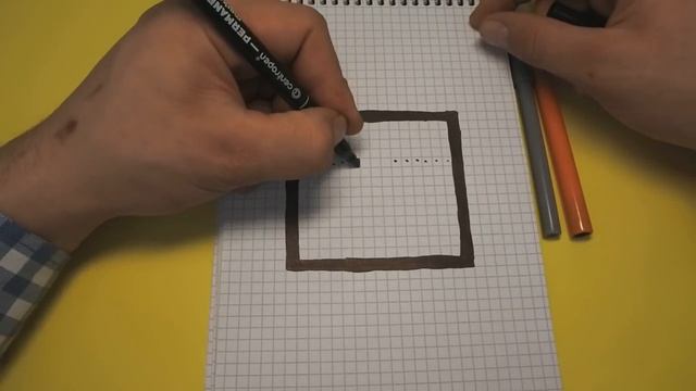 Рисуем по клеточкам- СУНДУК из minecraft ! смотреть онлайн