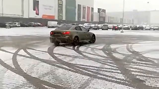 Lexus is250 AWD. VSC OFF. смотреть онлайн