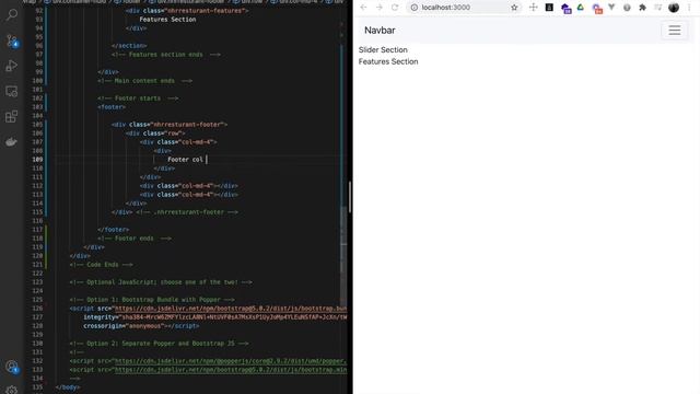 Day 6 | Html Css JavaScript Full Project - Part 1| Restaurant | #100DaysOfCode #NHRTraining | Bangl смотреть онлайн