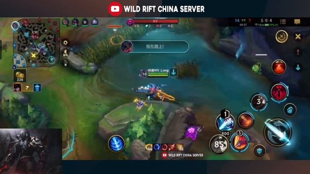 NV LONG AATROX GAMEPLAY IN CHINA SERVER SEASON 11 - WILD RIFT смотреть онлайн