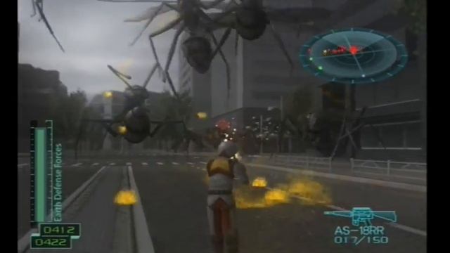 Global Defense Force (EDF2) [PS2] Ranger Normal Playthrough part 1 смотреть онлайн
