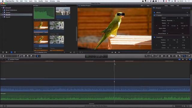 СУБКАДРЫ (Субфреймы) в Final Cut Pro X. Subframes Final Cut Pro X. Уроки Final Cut. смотреть онлайн