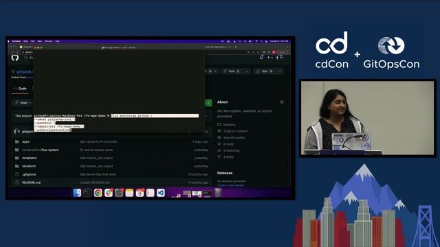 Automate with Terraform + Flux + EKS: Level Up Your Deployments - Priyanka "Pinky" Ravi, Weaveworks смотреть онлайн