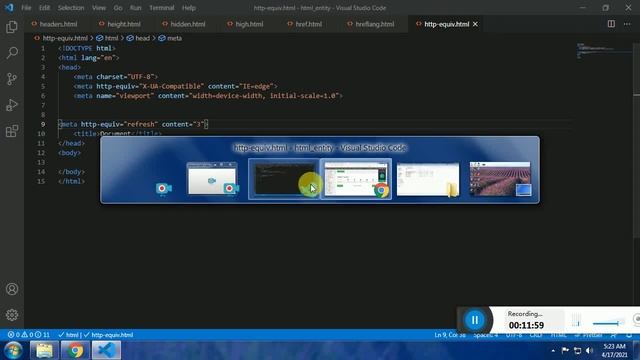 How to Use http-equiv Attribute HTML - What is http-equiv Attribute Why We Use http-equiv attribute смотреть онлайн