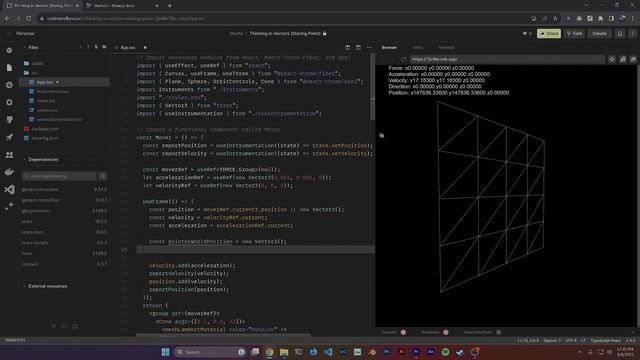 How to Animate Object Motion in React Three Fiber смотреть онлайн