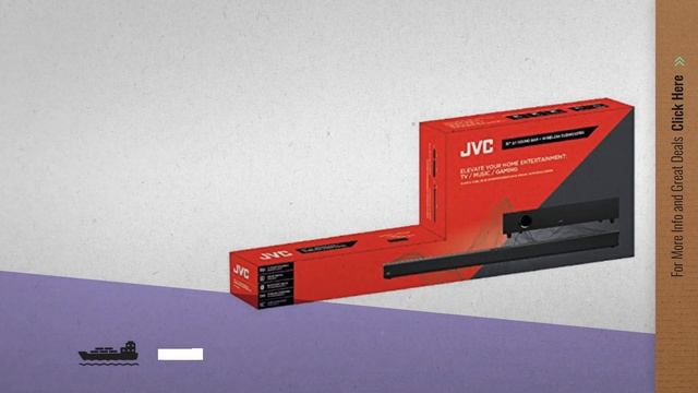 Top 5 Jvc Sound Bars [2018]: 2018 JVC TH-M327B 37" Bluetooth Sound Bar with 2.0 Channel, Dolby смотреть онлайн