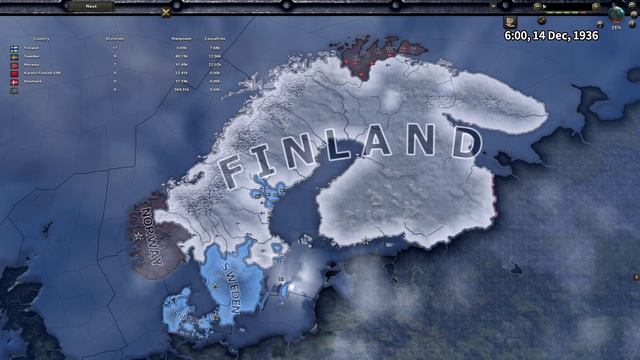 Hearts of Iron 4, Nordic Nation Battle Royale [Hoi4 AI Only] смотреть онлайн