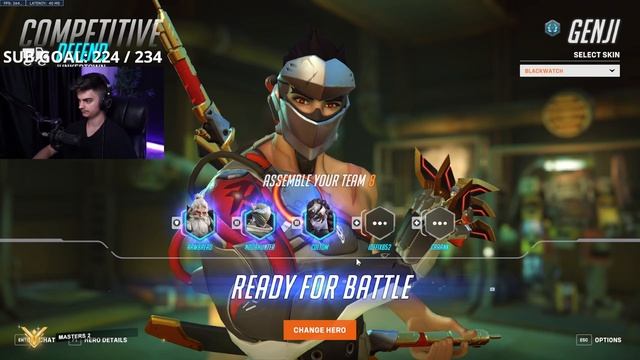 ? Getting GM Back ? No Life ? Never Touched Grass ?Level 140 Genji ? смотреть онлайн