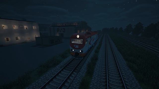 Электровоз ЭП2К в Майнкрафт Immersive Railroading от автора nordon73 смотреть онлайн