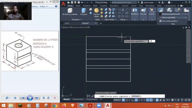AUTOCAD 3D 09 Mordaza A |Cristian M. смотреть онлайн