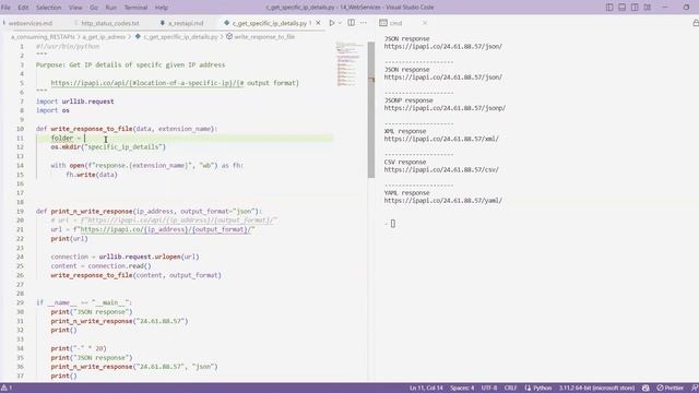 class31 WebServices Consuming REST API смотреть онлайн