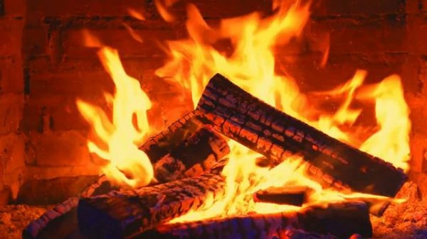 Best Fireplace 24 Hours 🔥 Ambient Fireside Harmony 🔥 [No Music] - Soothing Crackling Fire Sounds