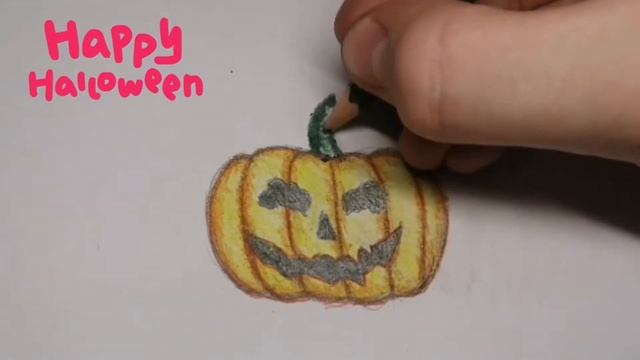 Как Нарисовать ТЫКВУ на Хэллоуин! Halloween 2020 смотреть онлайн