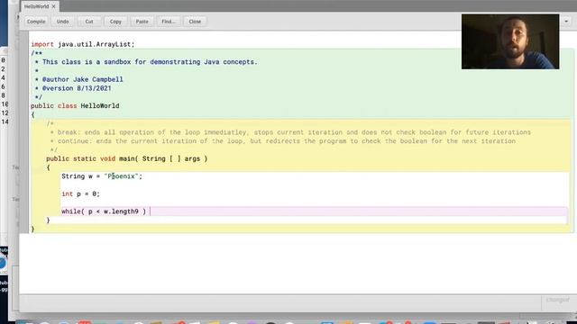 Java Programming: Lesson 14 - break and continue смотреть онлайн