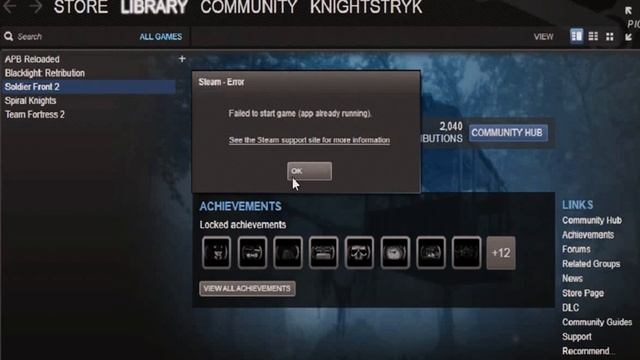 Steam Fix Failed To Start Game APP ALREADY RUNNING смотреть онлайн
