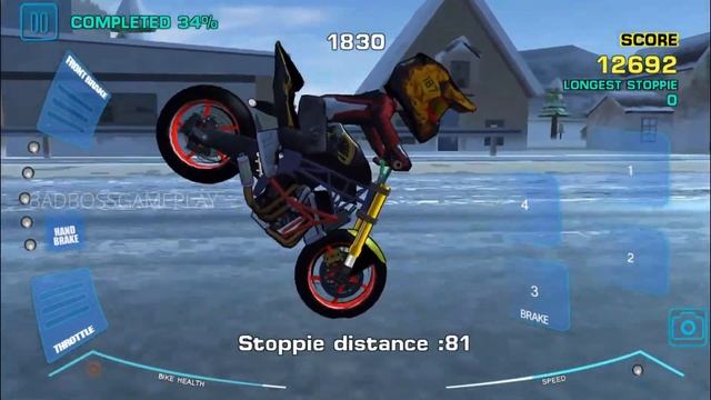 Stunt Bike Freestyle - Captain America Jump ( Challenge #7 ) смотреть онлайн