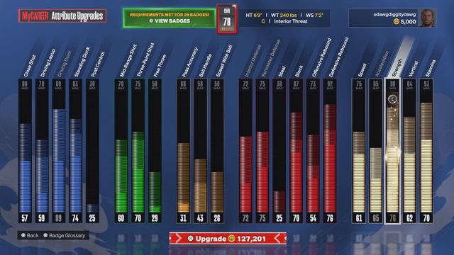 How much VC Does It Cost to Upgrade Your Player To 85 overall NBA 2K24 NEXT GEN смотреть онлайн