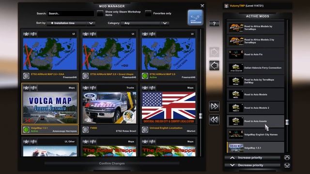 ETS2 1.48 Global Map Combo ft Southeast Asia PL Rebuilding 2.5.7, Promods 2.66,Roex and More... смотреть онлайн