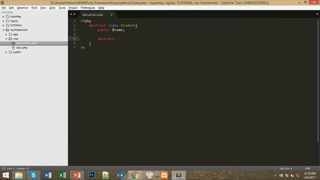 Hướng dẫn tự viết framework PHP - Bài 2: Hiểu cơ bản về lập trình hướng đối tượng смотреть онлайн