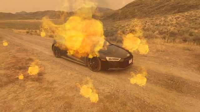 Эффект огня в Adobe After effects смотреть онлайн