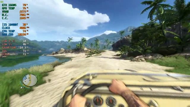 Far Cry 3 | GTX 1660 Super | i5 10400f | Benchmark смотреть онлайн