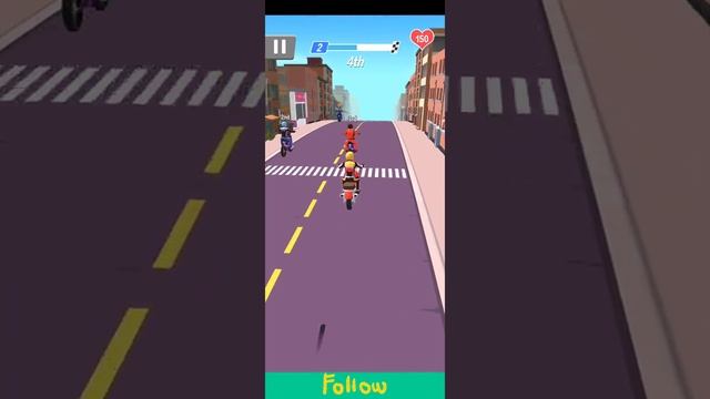 Moto Rush 3D EP01 #shorts #mobilegame gameplay all levels walkthrough android, ios, смотреть онлайн